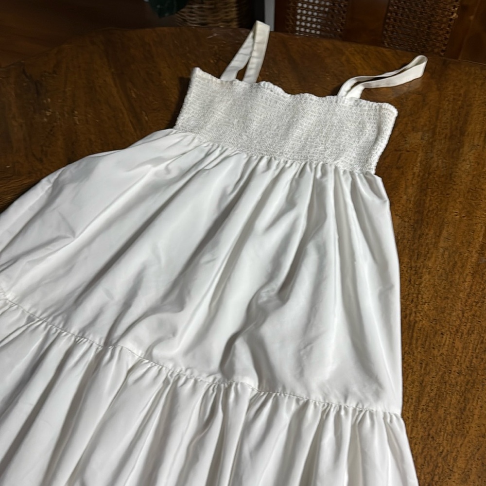 Zara white Maxi Dress